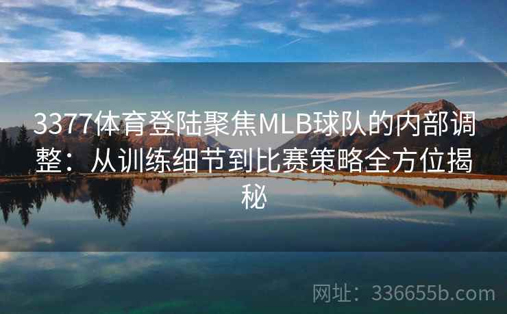 3377体育登陆聚焦MLB球队的内部调整：从训练细节到比赛策略全方位揭秘
